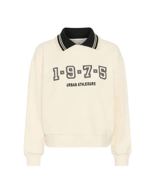 Kaffe White Sweatshirt