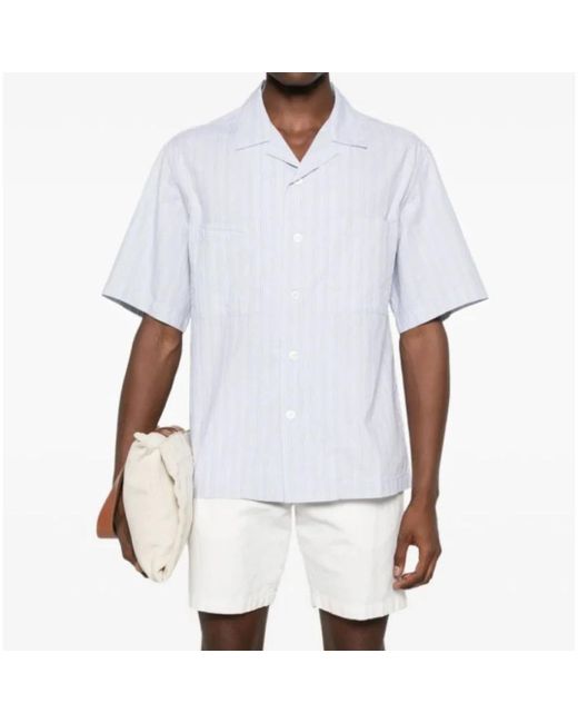 Barena White Short Sleeve Shirts for men