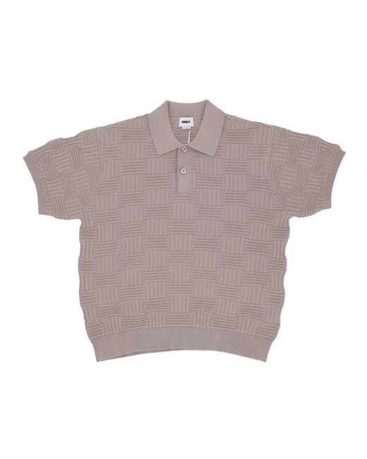 Obey Gray Polo Shirts for men
