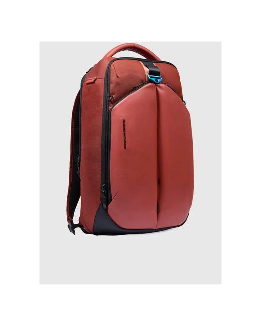 Piquadro Red Backpacks