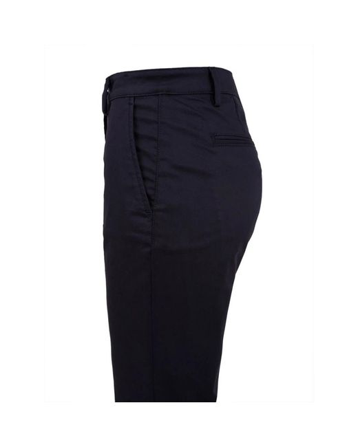 Aspesi Blue Slim-Fit Trousers
