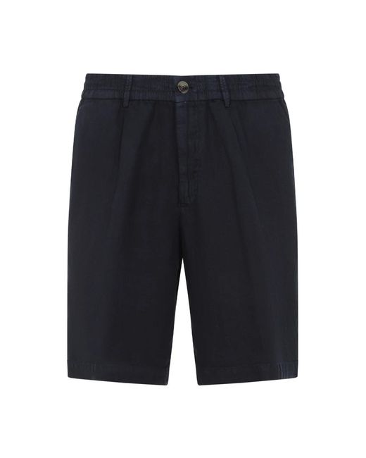 Brunello Cucinelli Blue Casual Shorts for men