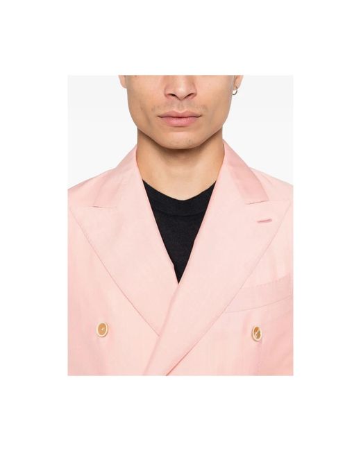 Caruso Aida Jacket in het Pink voor heren