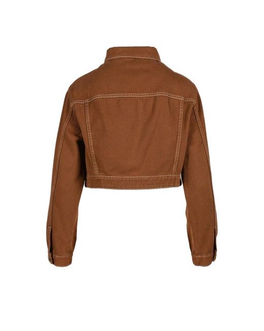 L'Autre Chose Brown Light Jackets