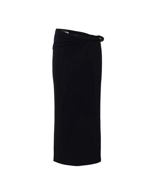 Versace Black Maxi Skirts