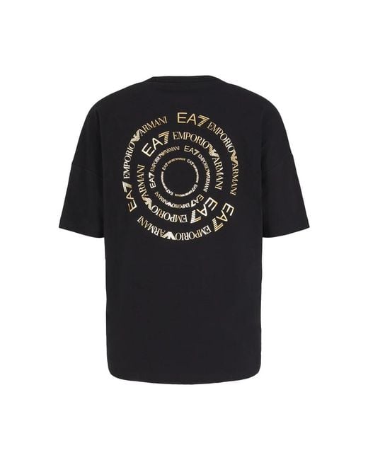 EA7 Black T-Shirts for men