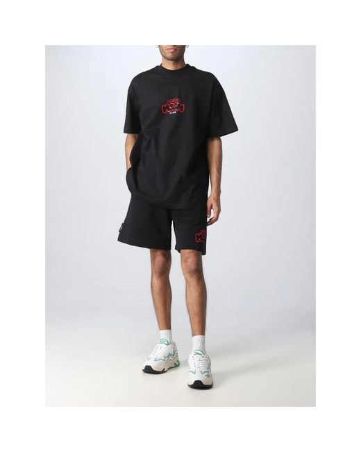 MSGM Black Casual Shorts for men