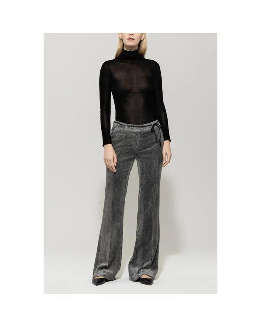 Luisa Cerano Long Sleeve Tops in het Black