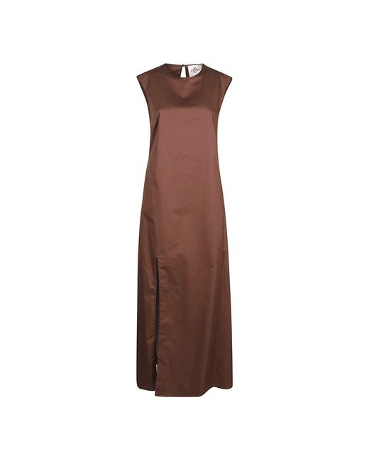 Crida Milano Brown Maxi Dresses