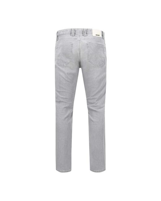 ALBERTO Gray Slim-Fit Jeans for men