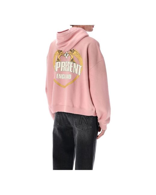 Represent Pink Hoodies for men