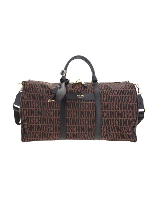 Moschino Brown Weekend Bags for men