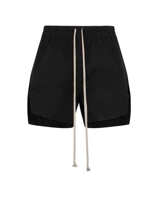 Rick Owens Black Casual Shorts for men