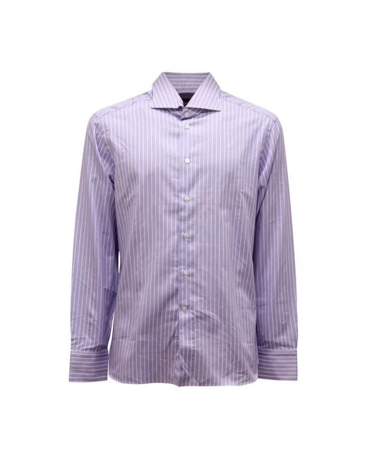 Sonrisa Purple Formal Shirts for men