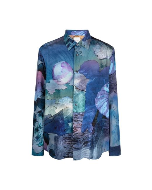 Paul Smith Blue Casual Shirts for men