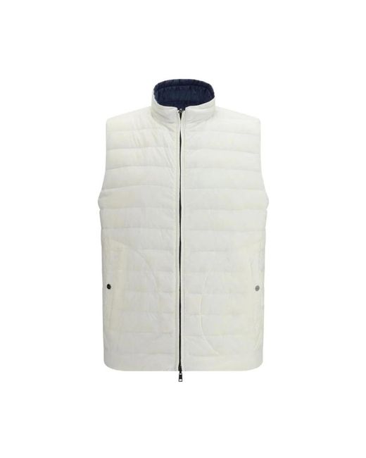 Vests Herno pour homme en coloris White