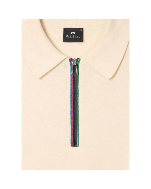 Paul Smith Natural Round-Neck Knitwear for men