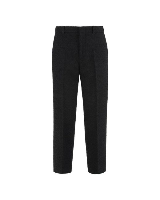 Gucci Black Straight Trousers