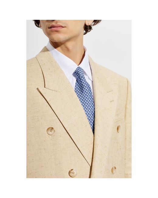 Ties di Ferragamo in Blue da Uomo