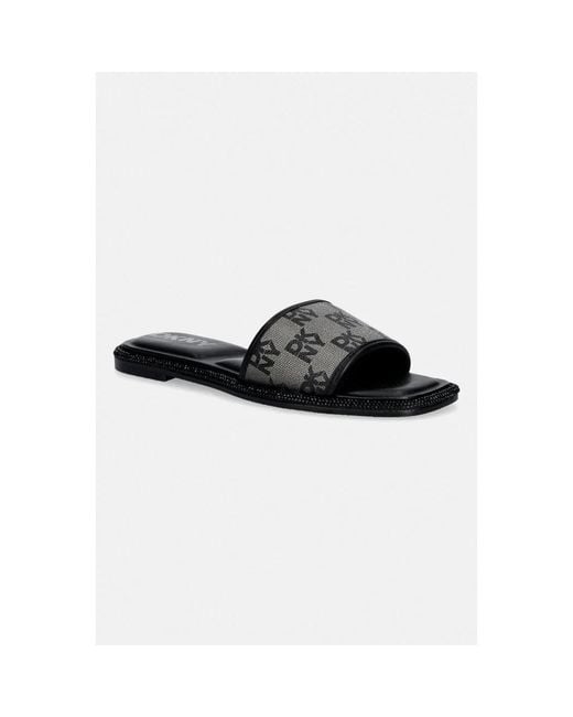 Sliders DKNY en coloris Black