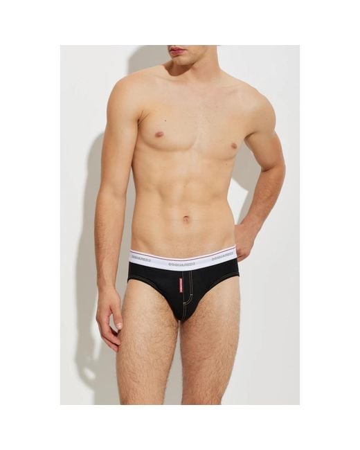 Bottoms DSquared² pour homme en coloris Black