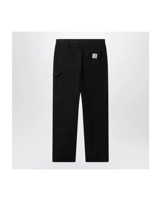 Carhartt Black Straight Trousers for men