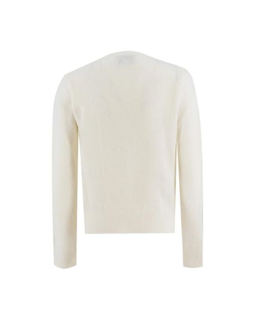 Round-Neck Knitwear di Mc2 Saint Barth in White