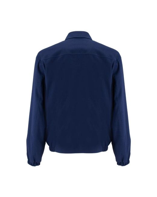 Kiton Blue Light Jackets for men
