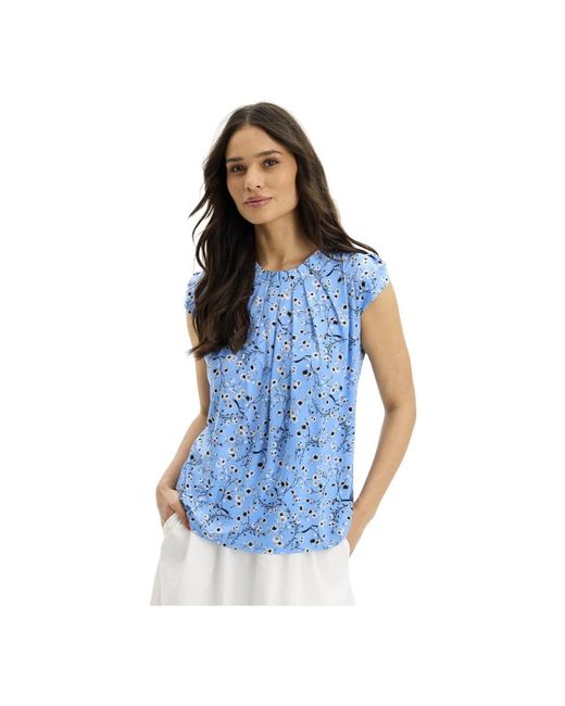 iN FRONT Blouses in het Blue