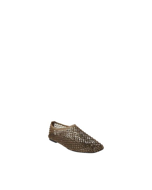 Strategia Green Ballerina Shoes