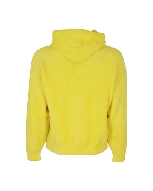 PDF Hoodies & Sweatvesten ,Geel ,Hoodie K000 in het Yellow voor heren
