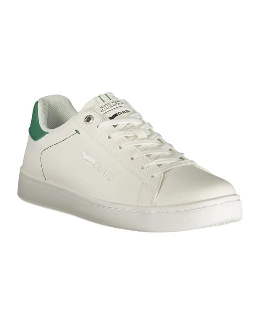 Gas White Sneakers for men