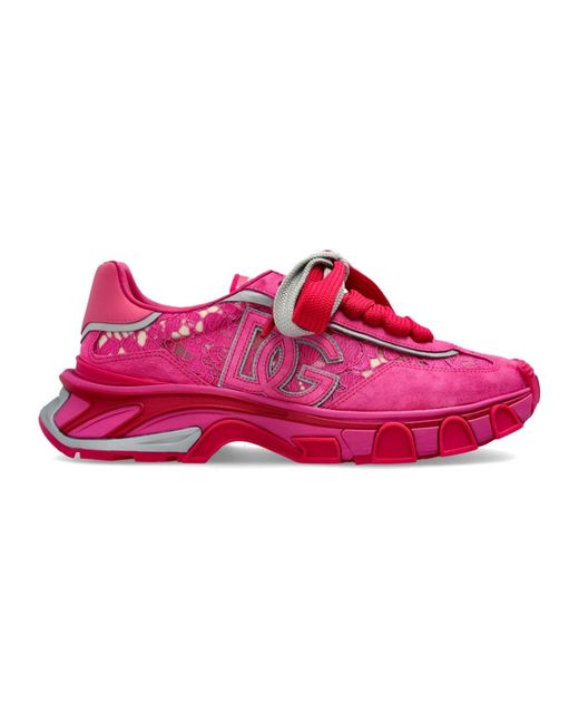 Dolce & Gabbana Red Sneakers