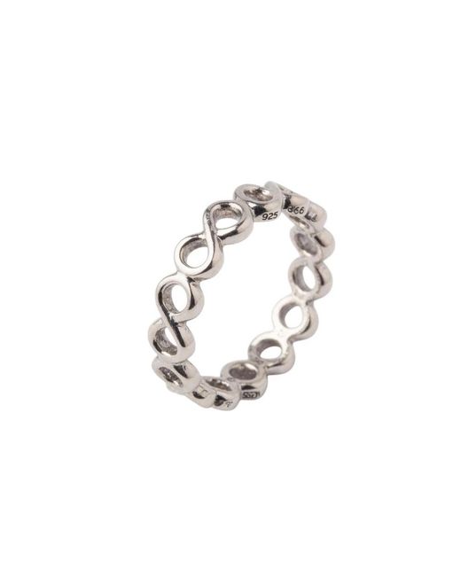 Pandora Metallic Infinity Silberring