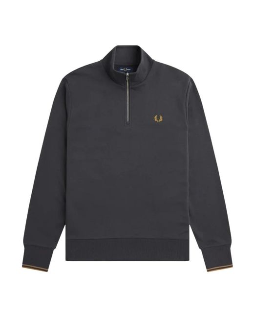 Fred Perry Zip-Throughs in het Gray voor heren