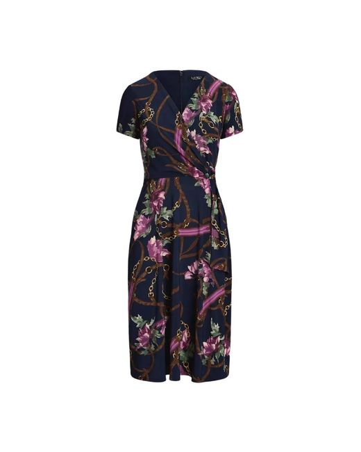 Midi Dresses di Ralph Lauren in Blue