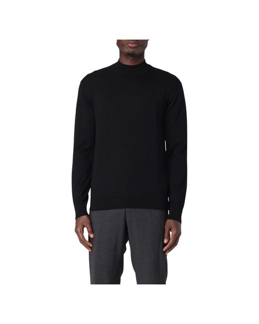 Turtlenecks Paolo Pecora de hombre de color Black