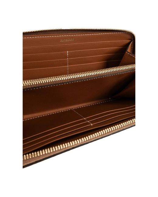 Wallets & Cardholders di Burberry in Natural