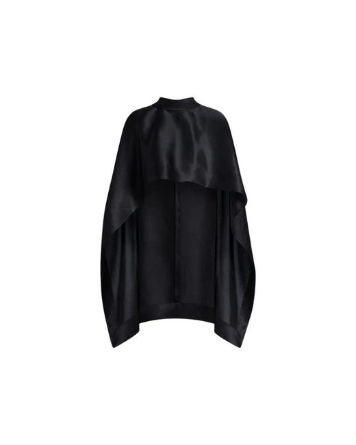 Alberta Ferretti Black Ponchos