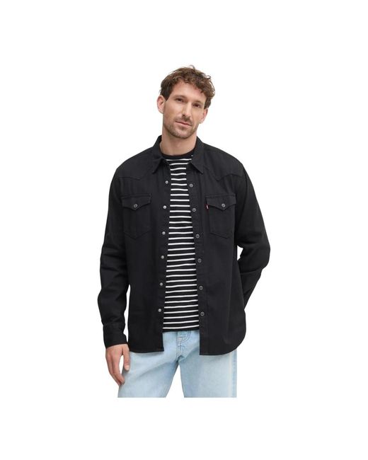 Levi's Denimhemd in Black für Herren