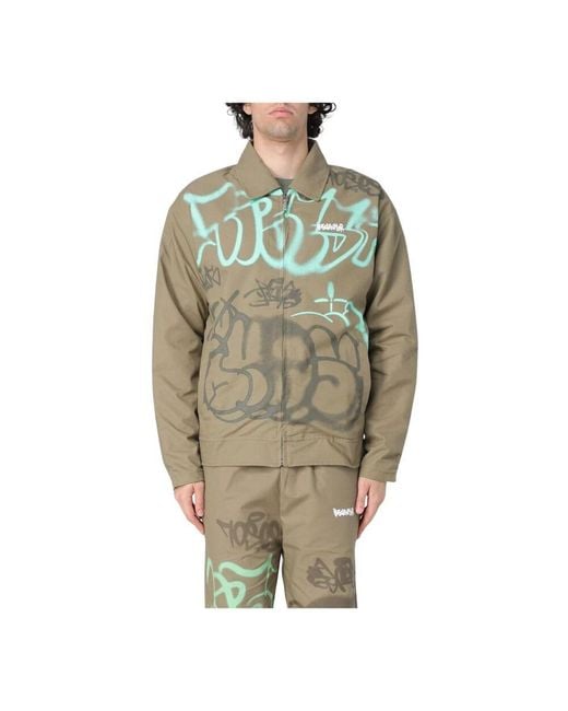 DISCLAIMER Grüner Maßgeschneiderter Blazer Mit Revers in Green für Herren