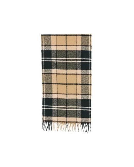 Barbour Green Winter Scarves