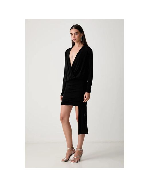Pinko Miniwikkeljurk in het Black