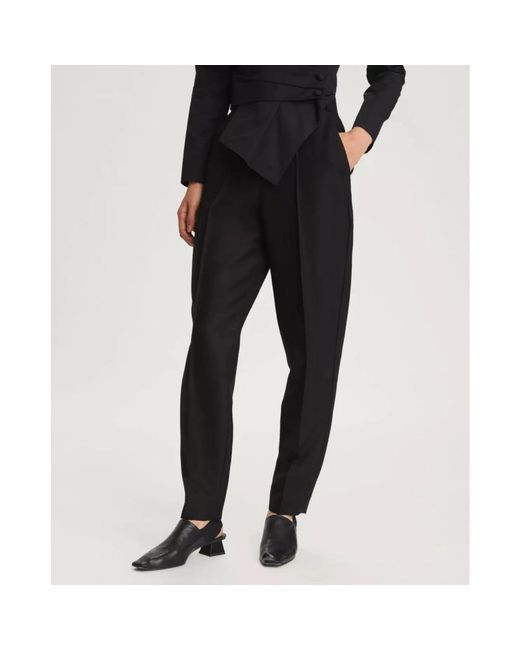 Tory Burch Black Tapered Trousers