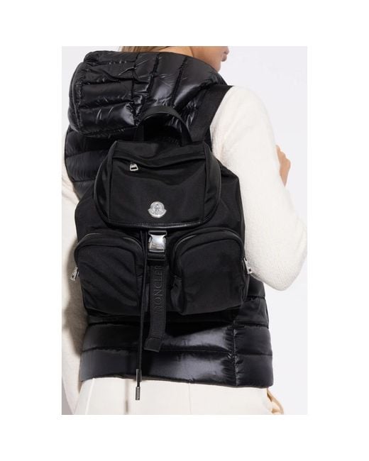 Moncler Black Backpacks