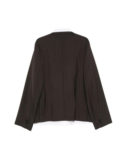 Sacai Black Blazers for men