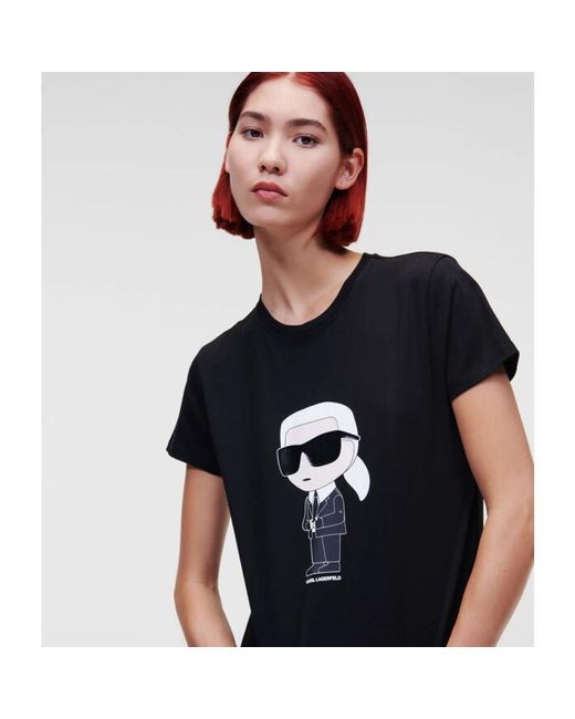 Karl Lagerfeld Black T-Shirts
