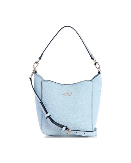 Guess Blue Shoulder Bags