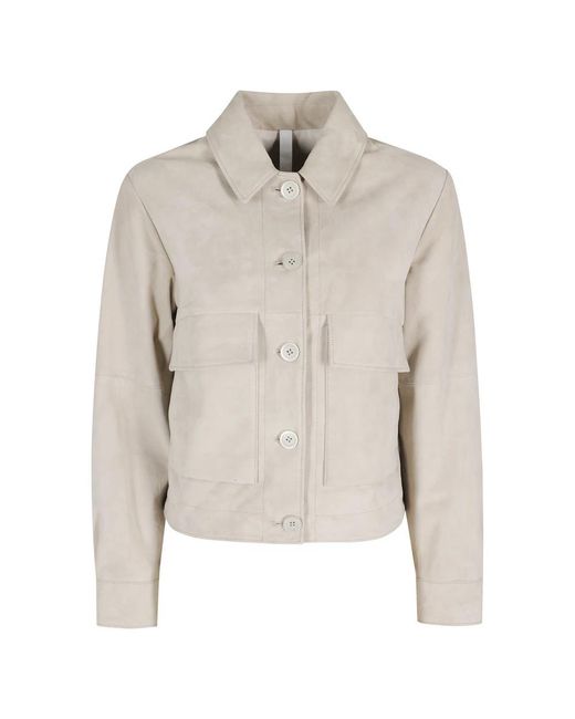Leather Jackets DUNO de color Gray