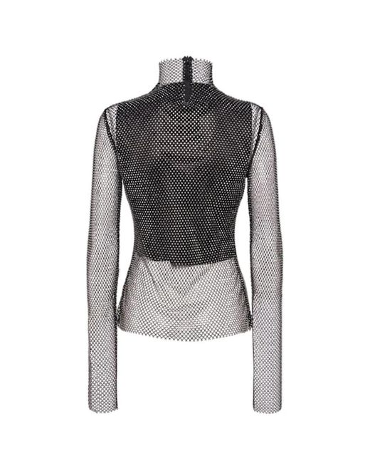 Sportmax Black Long Sleeve Tops